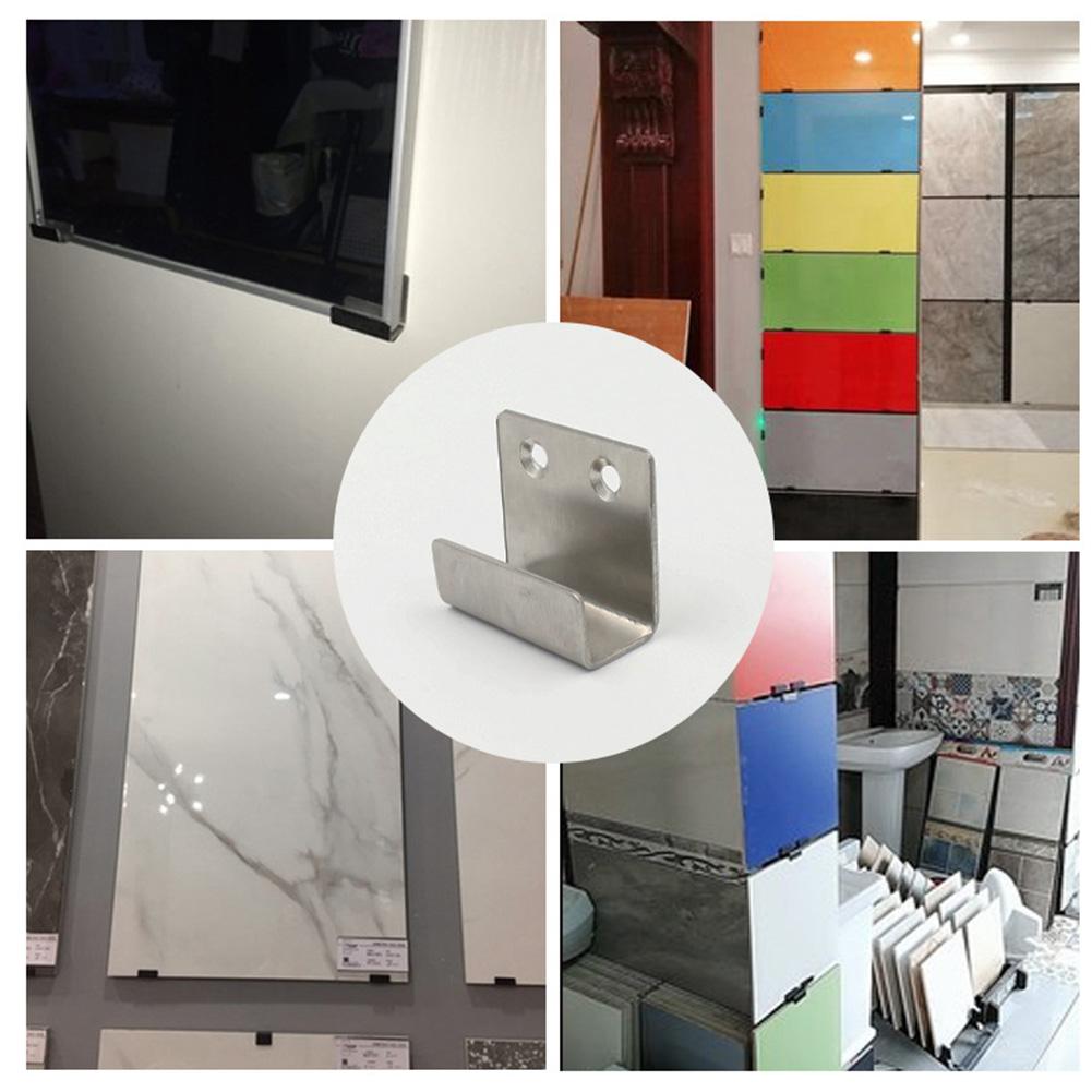 Suporturi de colț din oțel inoxidabil în formă de U 40x11x34mm