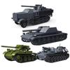 World War Army Military Soldiers Armored Vehicle Main Battle Tank Model Building Blocks Bricks Toys For Children
