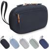 YUZOR Travel Gadget Makeup for Business Small Unisex Pouch, Pouch, Pouch, Bag-in-Bag, Water-Repellent, Travel, Trips, Storage, Items, (Black)