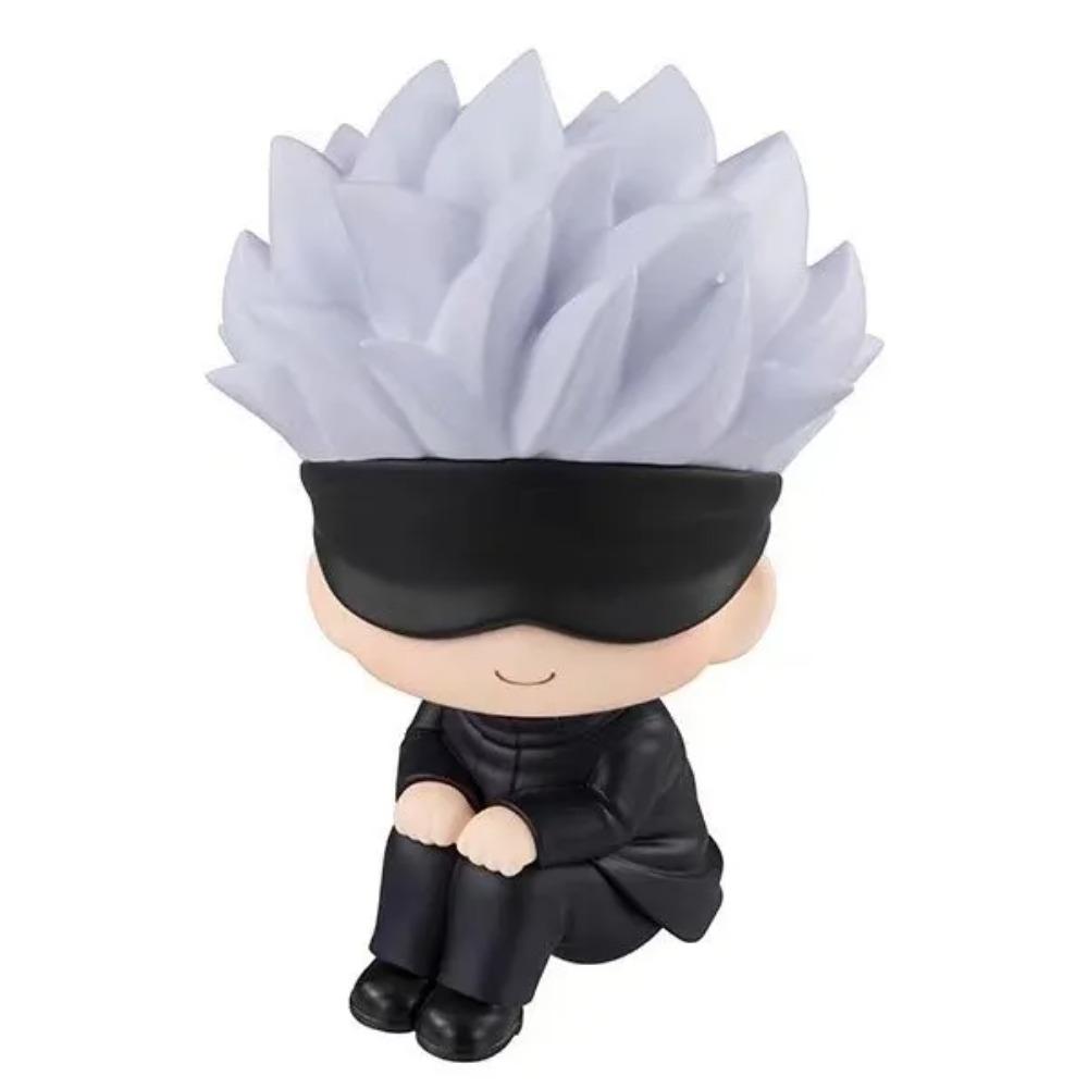 1-10pcsOriginal Jujutsu Kaisen Anime Figure Look Up Kkotsu Yuta Geto Suguru Anime Figure Q Version Cute Model Toys
