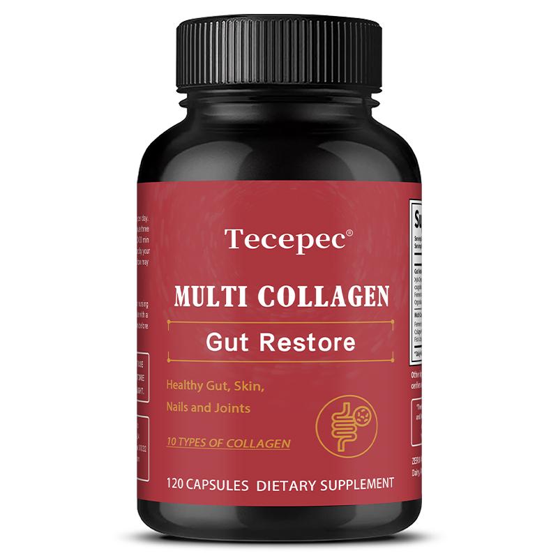 

Multi Collagen Complex Dietary Supplement, 120 Capsules Per Bottle 120 Capsules
