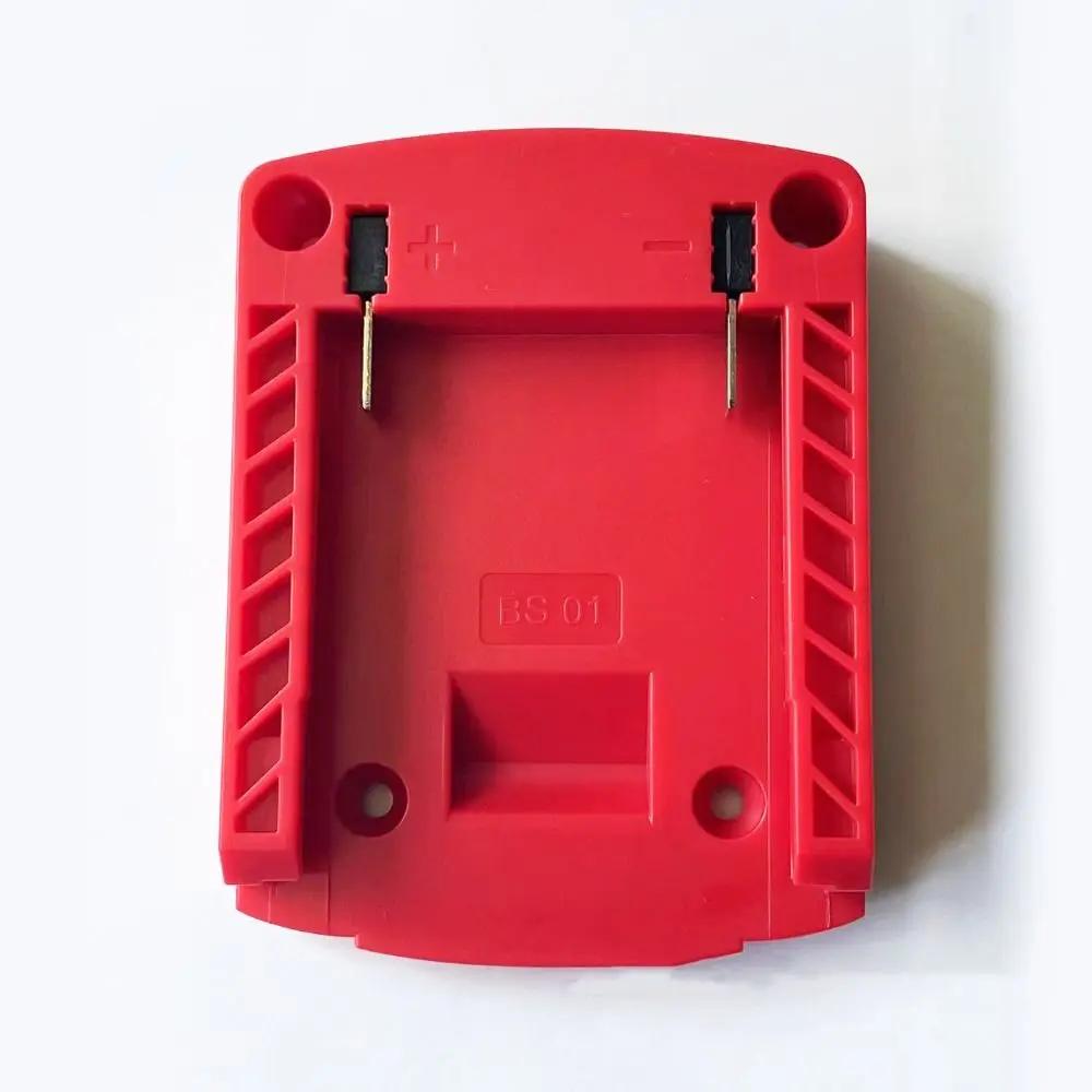 Adapter ABS DIY Przenośny Trwały Obudowa Głowicy Ładującej Złącze Baterii do Makita/DeWalt/WORX/Milwaukee Bateria Litowa 18V