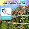 2 Rolls Bird Scare Tape Double Side Ribbon for Bird Control