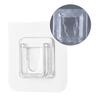 Plastic Hanger Portable Self-adhesive Oilproof Organizing Bracket Hook Office Hotel Restaurant Kitchen Bedroom Holder