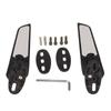 Motorcycle Wind Wing Rearview Mirror Adjustable Rotation Suitable for Kawasaki Ninja Ducati 899 Yamaha R15 Honda Suzuki GSXR1000