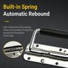 Stainless Steel Thickened Spring Handle Wooden Cabinet Box Door Handle Replacement Heavy Duty Metal Pull Handle