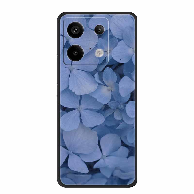 For Redmi Note 13 pro Case Pink Phone Case Fashion Silicone TPU Soft Back Cover Redmi Note 13 Pro Flower Capa 6.67" Cats Coque