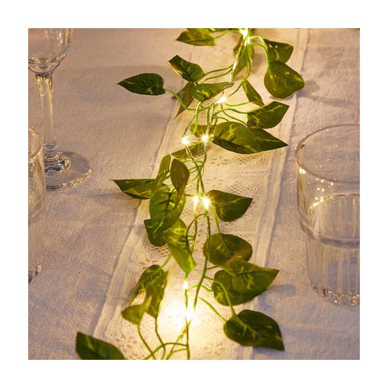 Christmas Wreath with Twinkling Fairy Lights Faux Olive Vine Garland Indoor Outdoor Holiday Decor for Fireplace Home