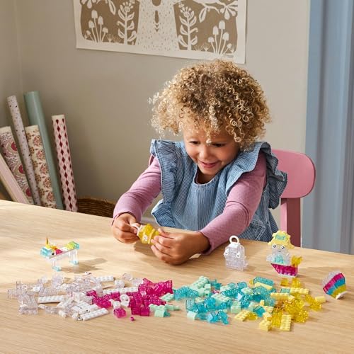 LEGO Classic Magic Idea Box (Clear Color) - Toy, Birthday Gift, Educational Building Blocks, Pretend Play for Girls and Boys Ages 5, 6, 7, and 8, 1104