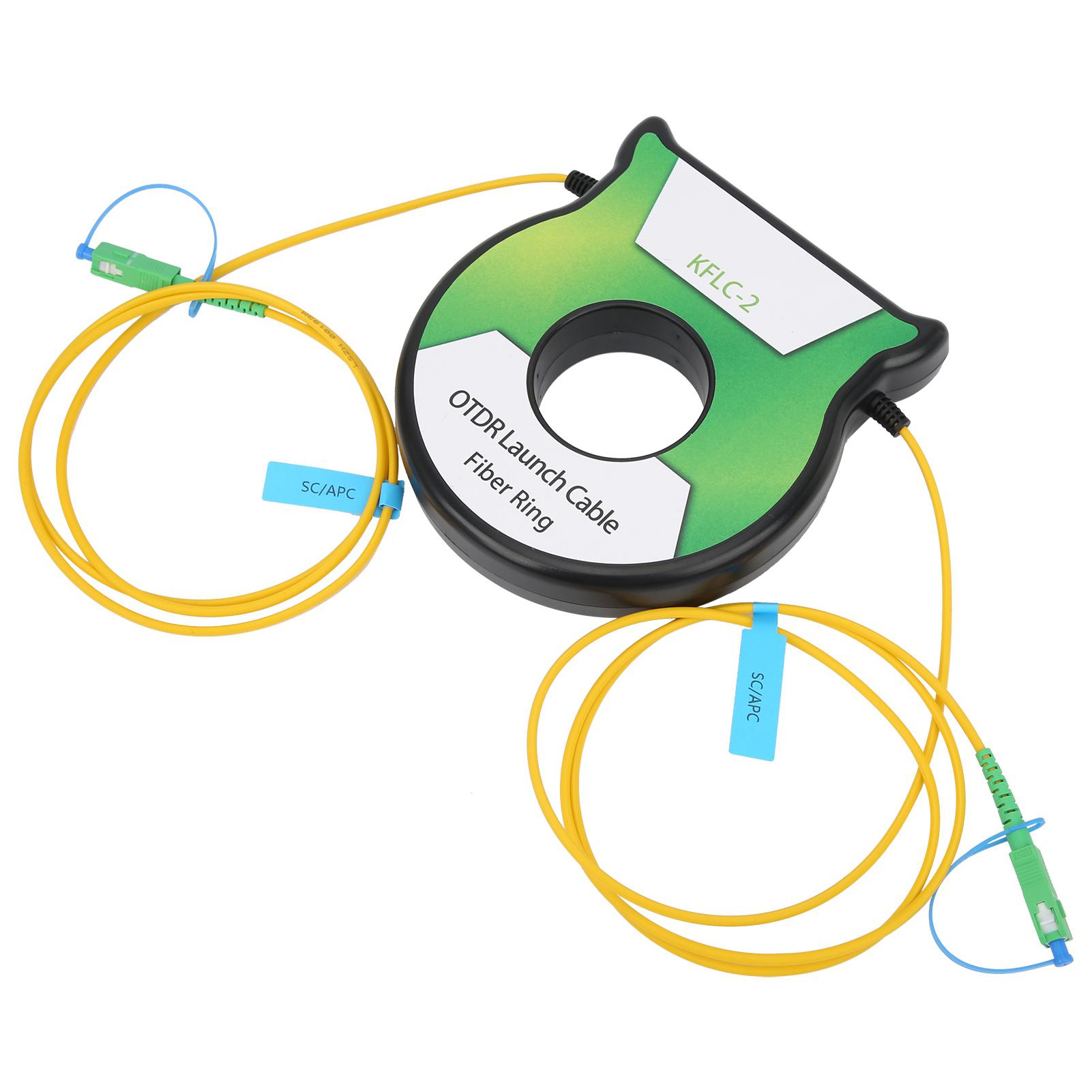 

OTDR Оптичний волоконний пусковий кабель Одномодовий 9125мкм 500М OS2 Роз ємний адаптер SCAPCSCAPC