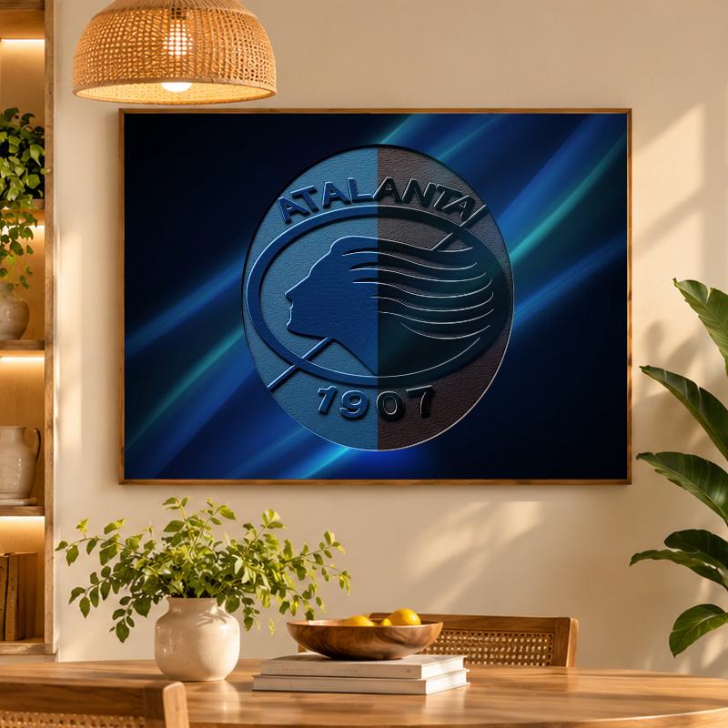 5D Diamond Painting Atalanta FC DIY Full Drill Diamond Art Kit Home Decoration
