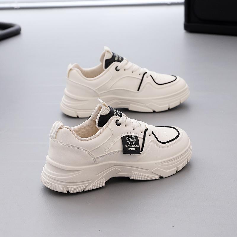 

Popular little white shoes women s 2025 new spring versatile shoes trend platform casual sports board shoes Korean version L959 40
