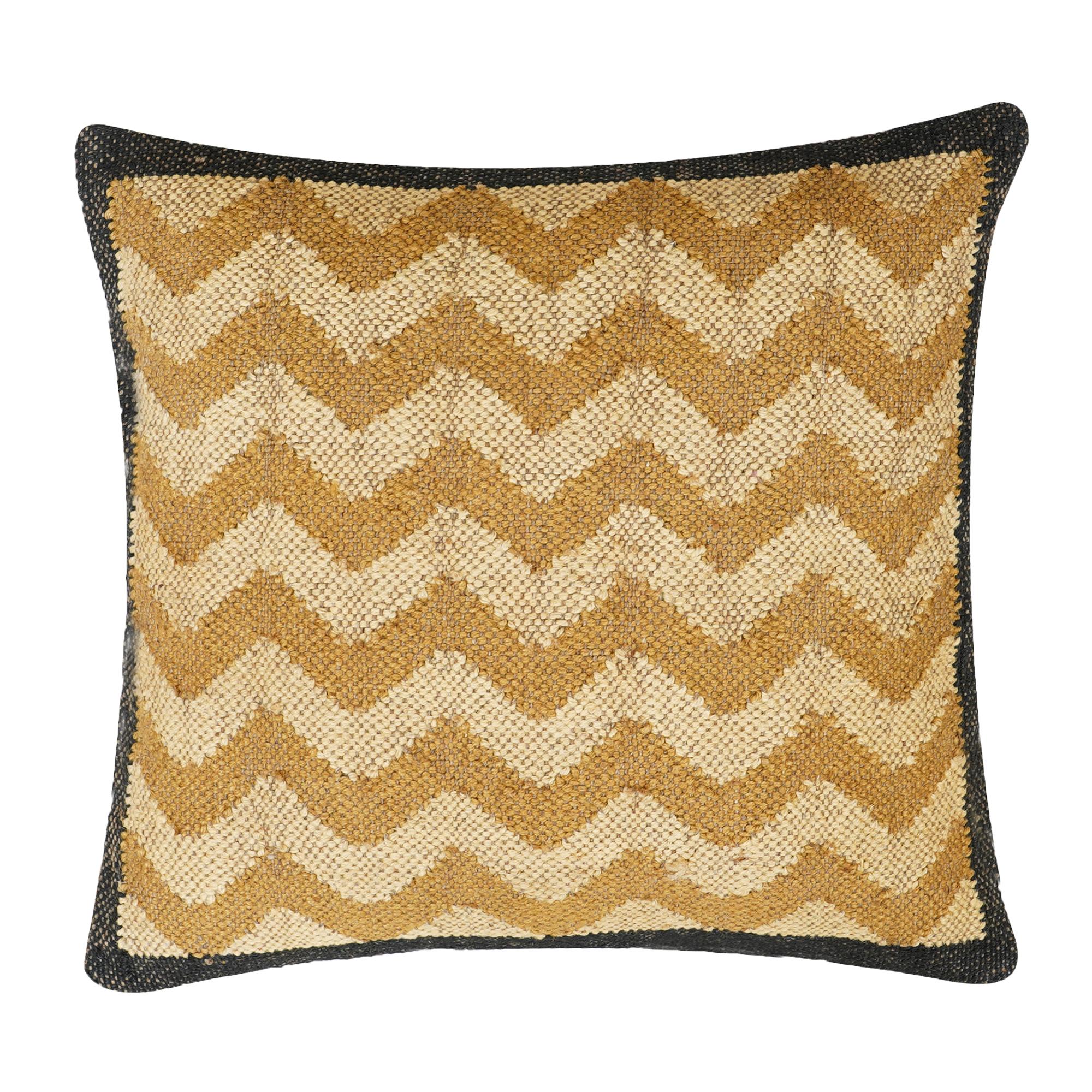 

Вінтажна джутова килимова наволочка – Навахо Південно-західний чохол для подушки, Бохо 18*23 різнокольоровий