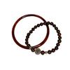 New Chinese natural stone beaded bracelet set women's national style Hanfu couple bracelet simple temperament Zen style bracelet