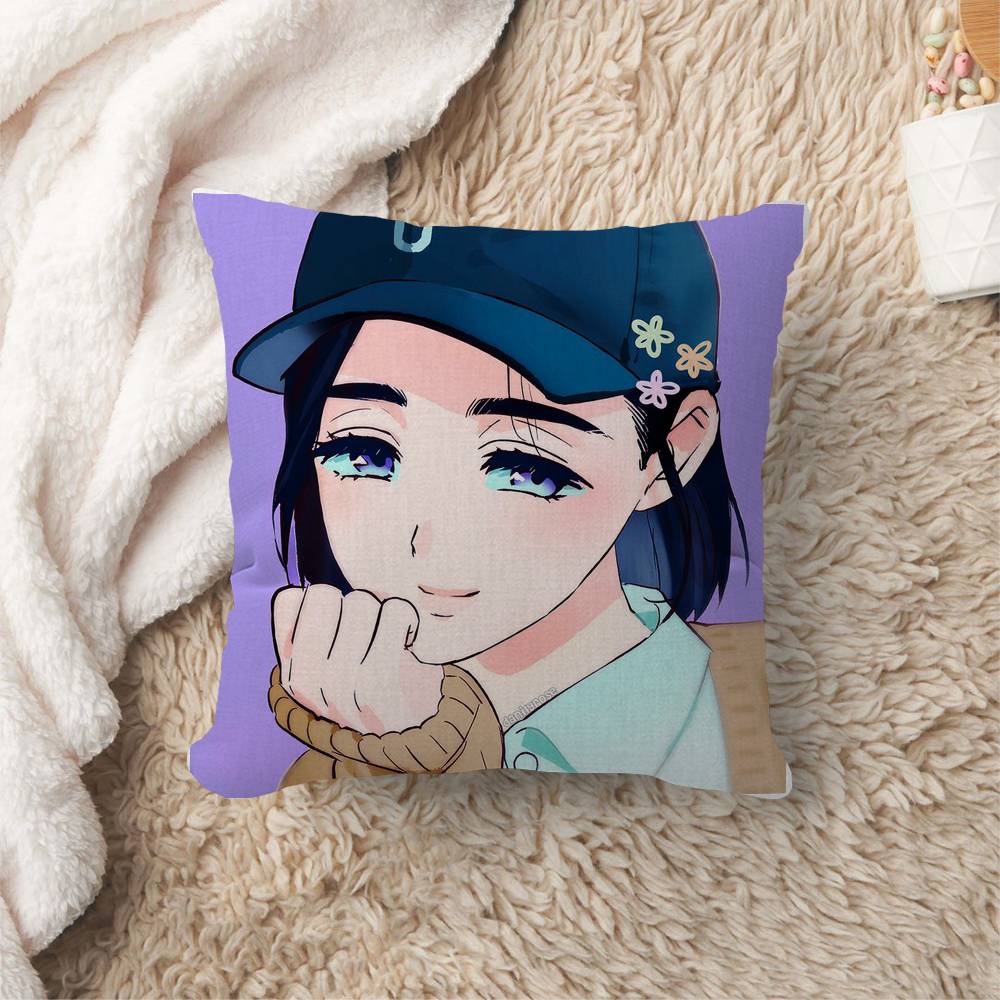 Cartoon Cute Girl Sua Pillow Anime Pillow Sofa Bed Head Pillow Cover Cushion Cover x cm Fashion