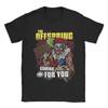 The Offspring Music Men's Casual Cute T-shirt Women's Pure Cotton Novelty T-shirt Short-sleeved New Oversized Y2K Tops