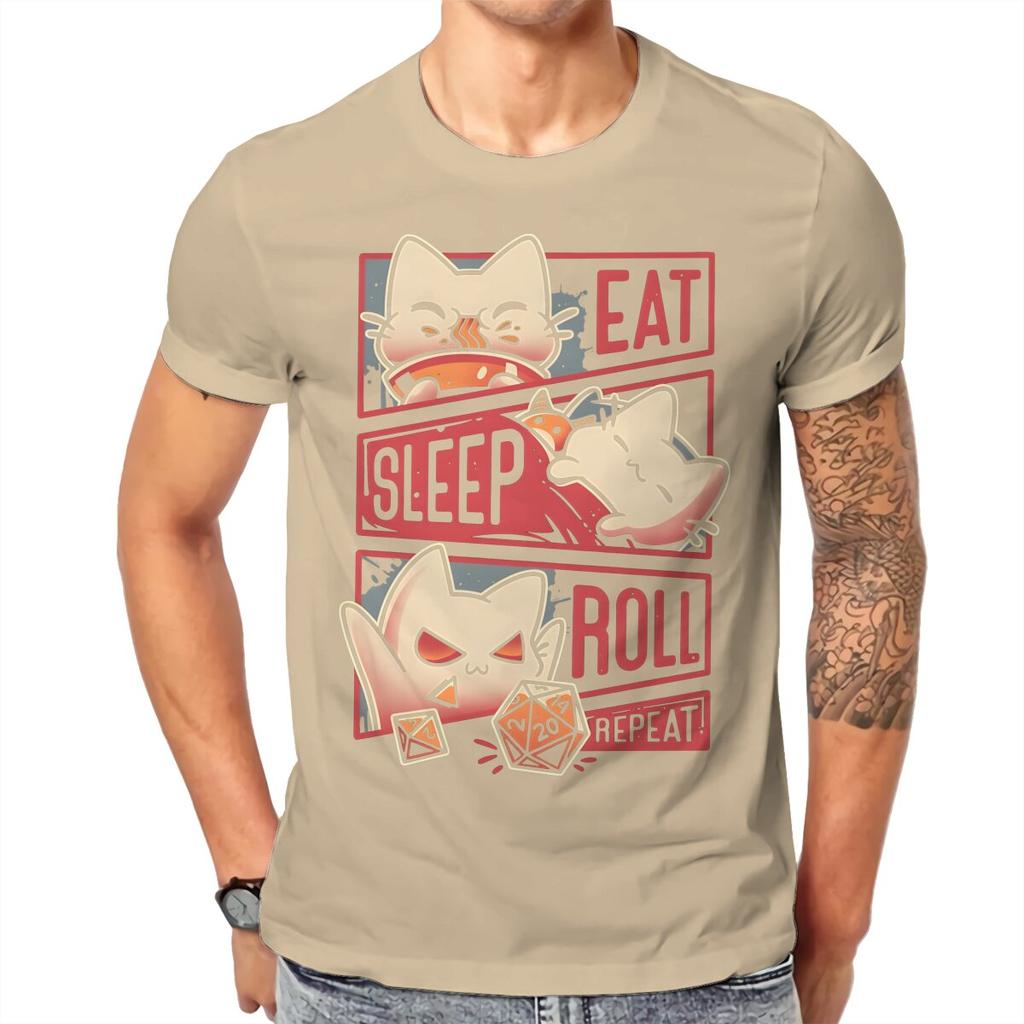 Roleplayer DND Men T Shirt O-Neck TShirt Cotton Short Sleeve TShirt Summer Graphic Cotton Streetwear TeesT Shirt Men Tshirt
