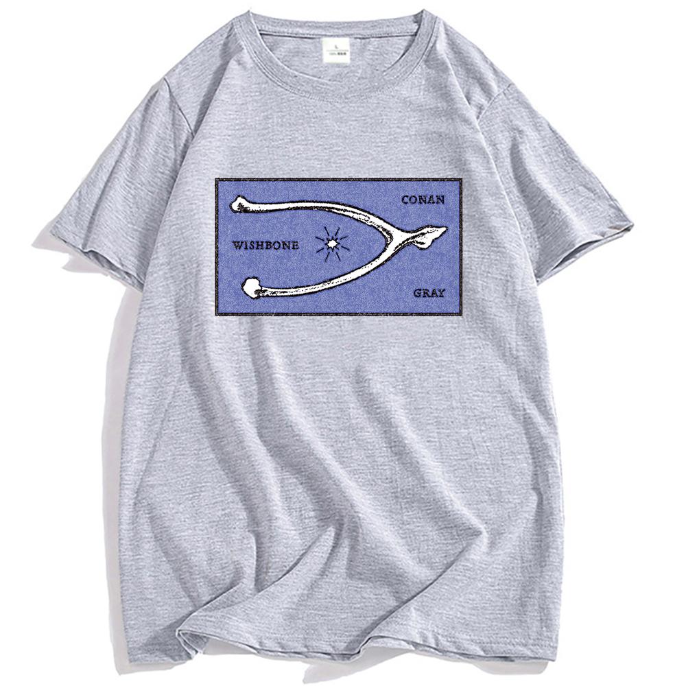 Wishbone Conan Gray T-Shirt Sommer Casual 2025 Album T-Shirts Baumwolle Kurzarm Unisex Streetwear Locker Herren Damen T-Shirt Druck