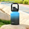 WATERSY 1.8L Izolovaná láhev na vodu 64oz Nerezová ocel Termoska Velká kapacita s rukojetí pro venkovní kempování Vakuová láhev