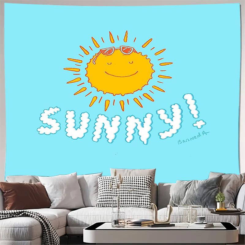 Boho Wall Tapestry Galaxy Tapestry Aesthetic Room Decor Celestial Wall Hanging Space Tapestry Universe Backdrop Dorm Room Decor 74x94cm(29x37in)