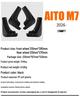 HarmonyOS Aito M7 2026 Schmutzfänger Zubehör