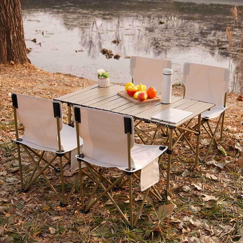 Portable Outdoor Camping Table and Chairs Set