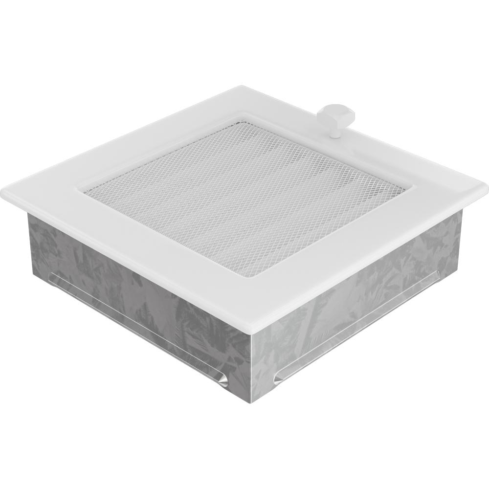 Capac aerisire 17x17 alb cu jaluzele