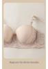 Sexy Lace Smooth Fabric Push-Up Underwire Bra with Anti-Sagging Side Support