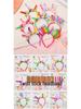 Korean Style Colorful Cartoon Headband for Birthdays, Cute Spring Dress-up & Fun Photo Props Cake Hat