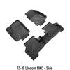 Eco-Friendly Anti-Slip 3D Floor Mats for 2013-2019 Lincoln MKC - High-Edged & Easy To Clean TPE Mats