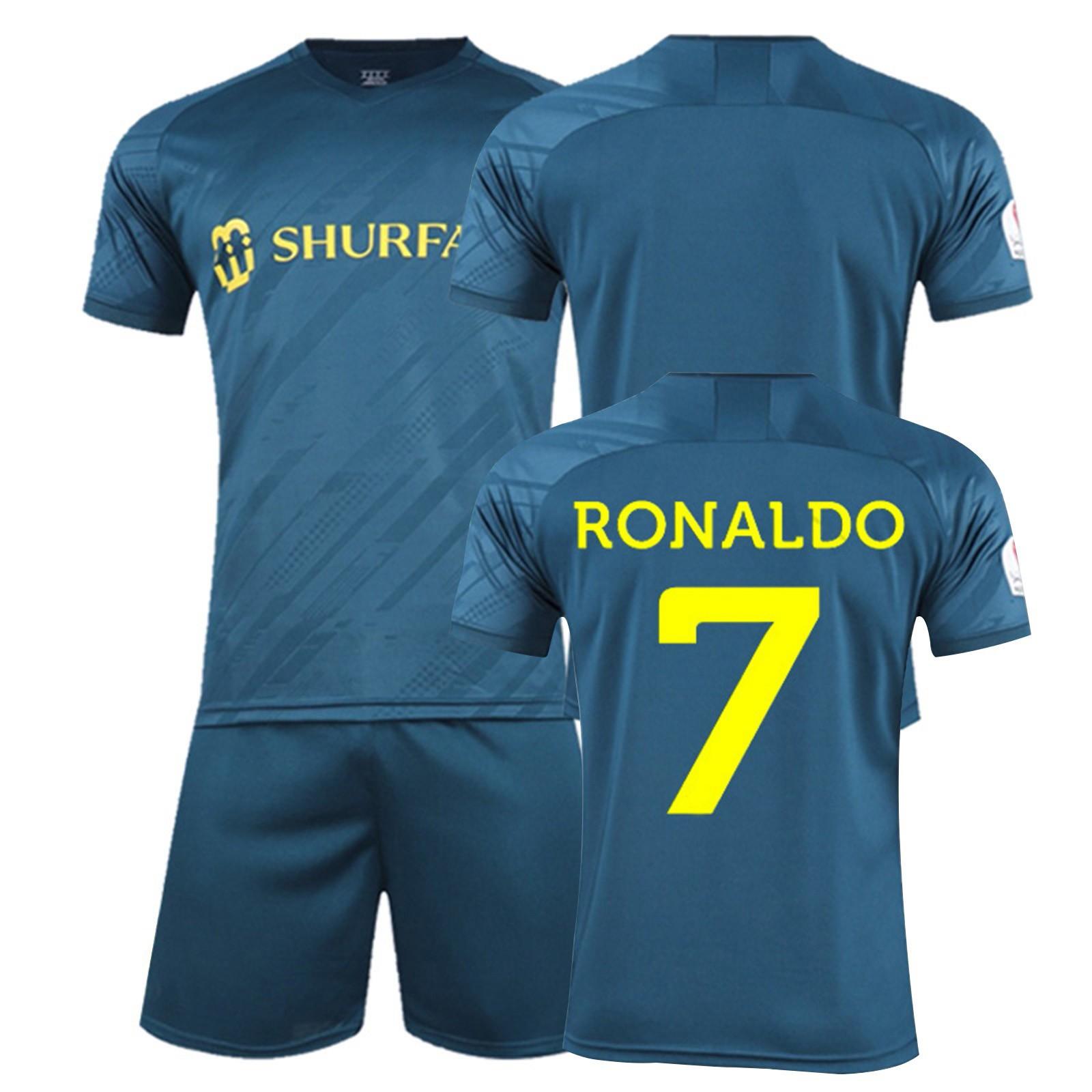 

2223 Футбольные майки Al-Nassr FC, шорты, носки, комплект нового сезона, шорты, носки, размеры для взрослых, наряды