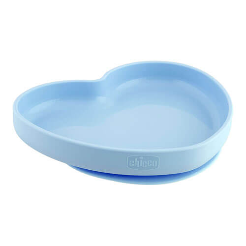 Cross Chicco Nursing Baby Silicone Heart Shaped Plate