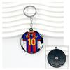 Chelsea AC Milan Barcelona Messi Real Madrid Ronaldo Football Keychain Turning Fan Pendant Blind Box Gift
