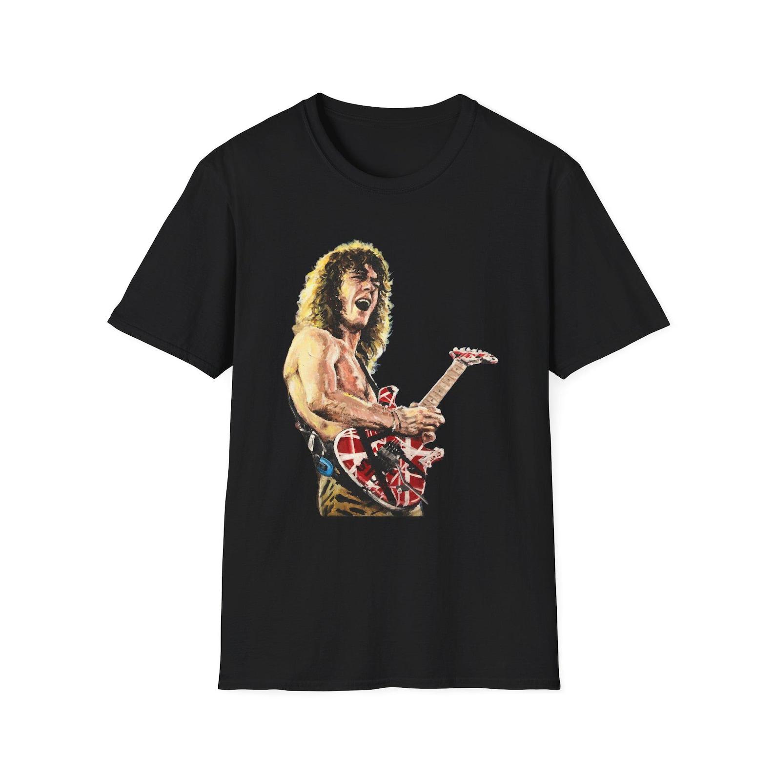 Eddie Van Halen, Graphic T-Shirt | Rock Band Tee 3XL