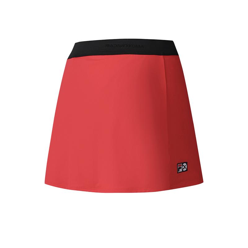 New FILA Athletics Tennis Casual Short Skirts Women's Light Berry Red A11W523310FRD