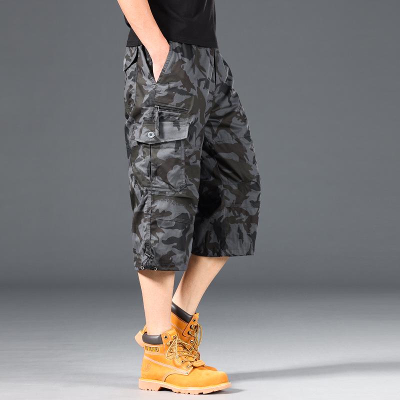 Men's Loose-Fit Multi-Pocket Cargo Shorts for Summer In Various Colors