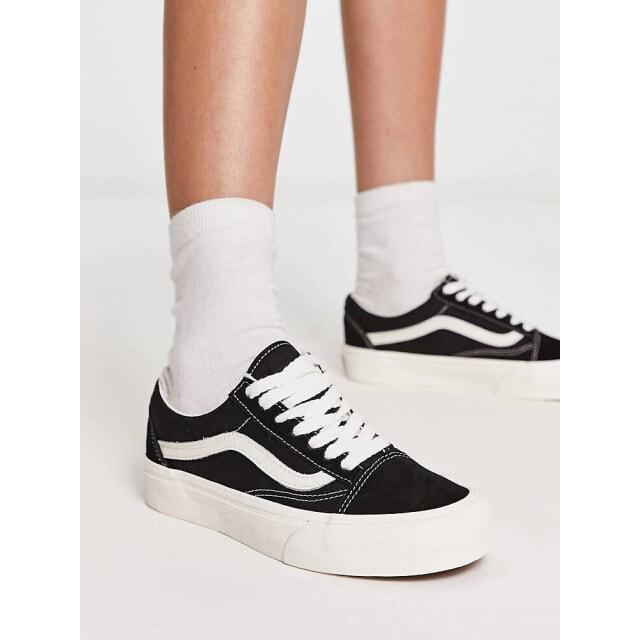 

Черно-белые кроссовки премиум-класса Vans Old Skool vr3