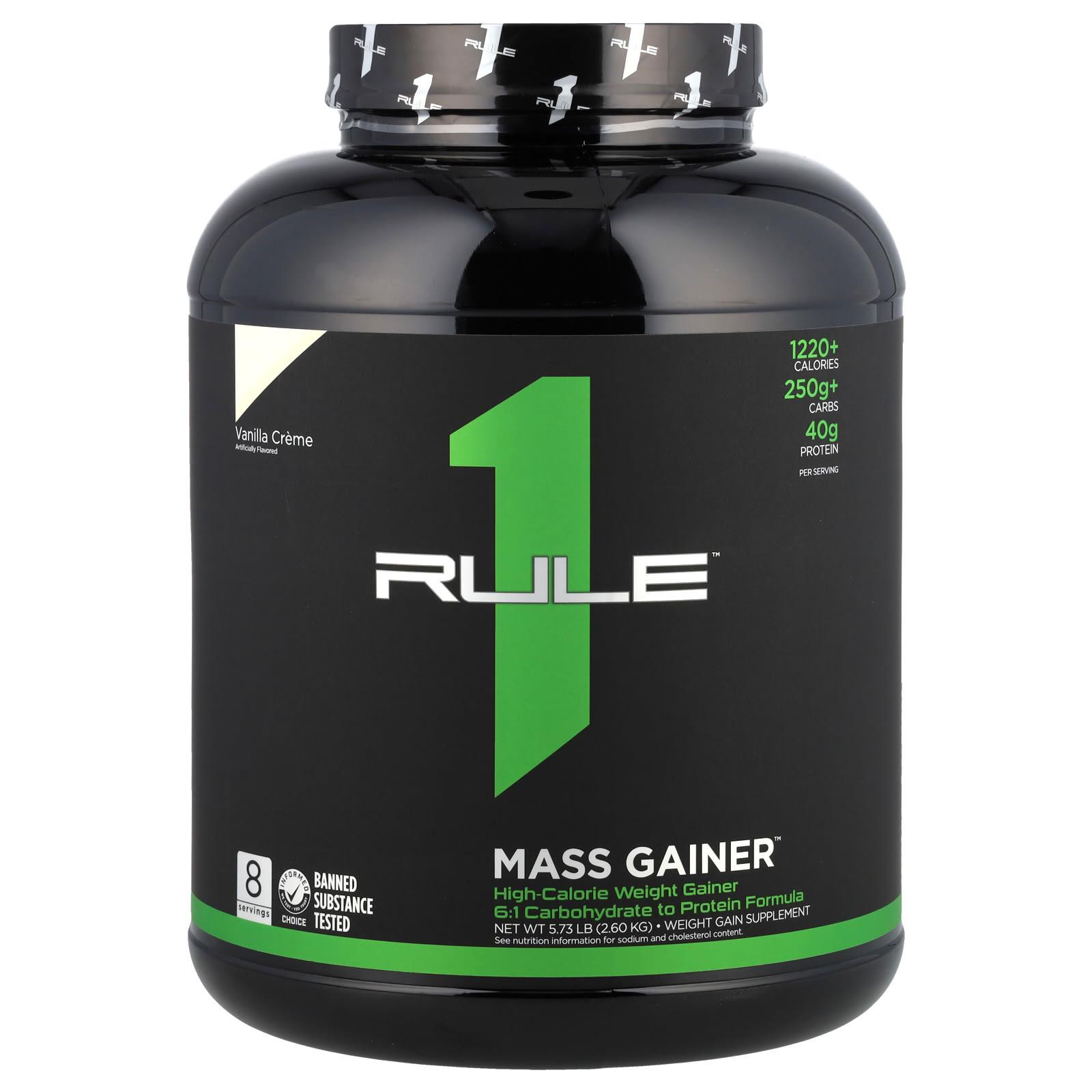 

Rule One Proteins, Mass Gainer, Vanilla Cream, 5.73 lb (2.6 kg)