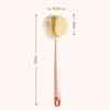 1pc Loofah Back Scrubber, Long Handle Shower Brush for Exfoliation, Deep Clean & Skin Massage, Body Brush with Soft Mesh