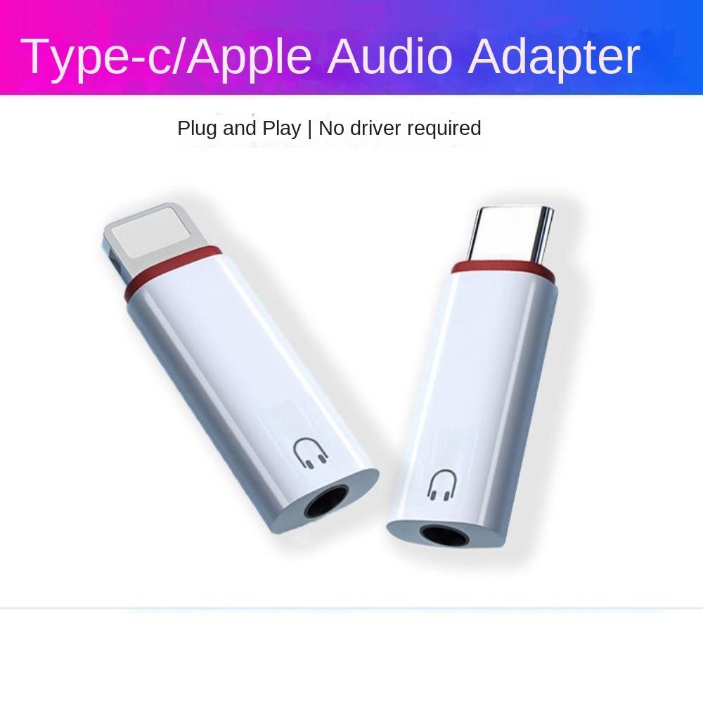 

AUX Adapter Wired Headset Type C Converter IOS To 3.5MM Jack Adapter for Headphones/Phone