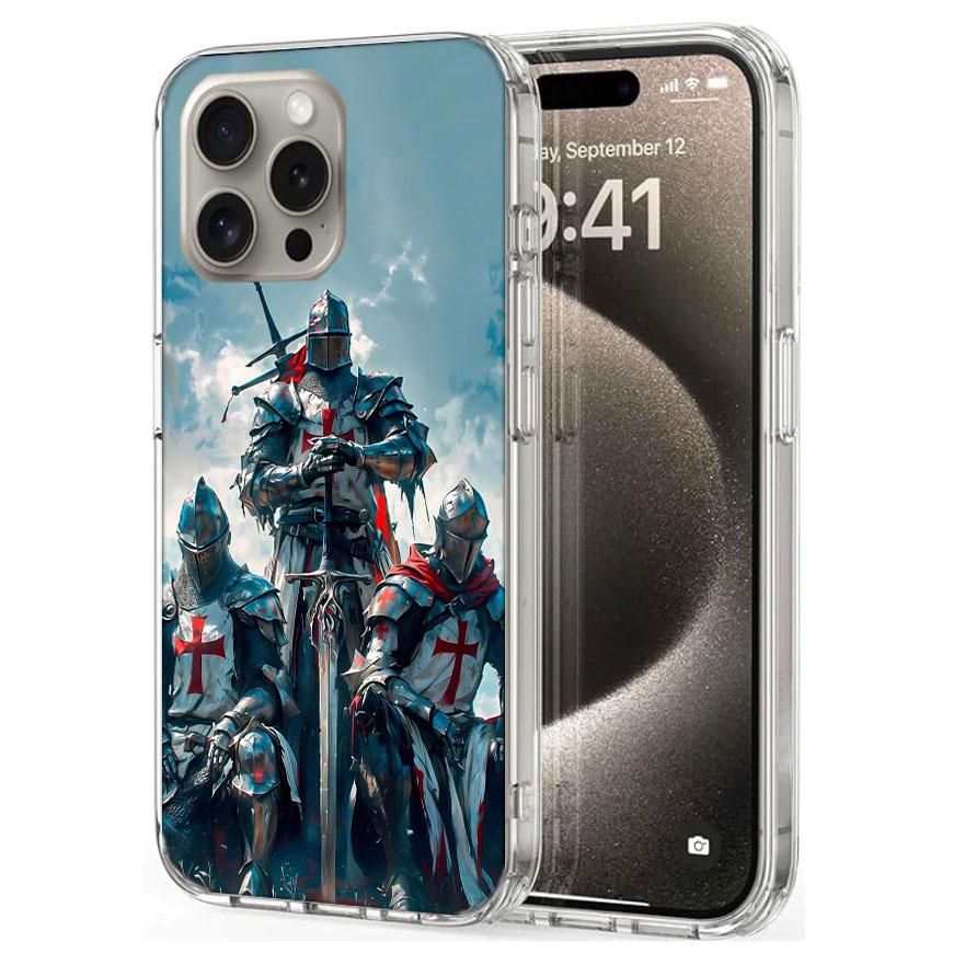 The Bright Red Crusade Cases Phone Case For Iphone 17E 16E 17 Air 16 Pro Max 15 Pro 14 Plus 11 13 12 Mini Cover Cases Compatible