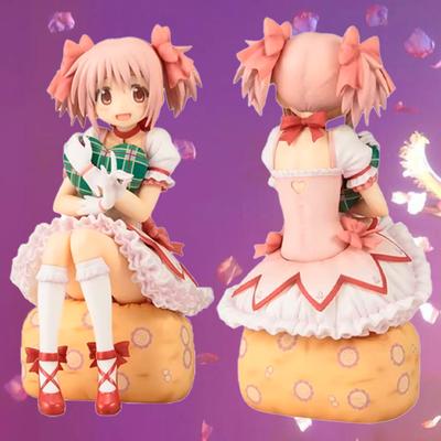Christmas 14cm Magica Kaname Madoka Anime Character Models Figurines Desktop Ornaments Exquisite Toy Collection Otaku Gifts