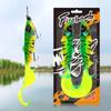 Spinpoler Firebomb Soft Swimbait 17.5cm 22cm Fishing Lure Long Wavy Tail Big Pike Bait Grub Seductive Swimming Action Rig Jig