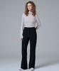 MALOUPE 2164 Stretch Flare Pants (Black)