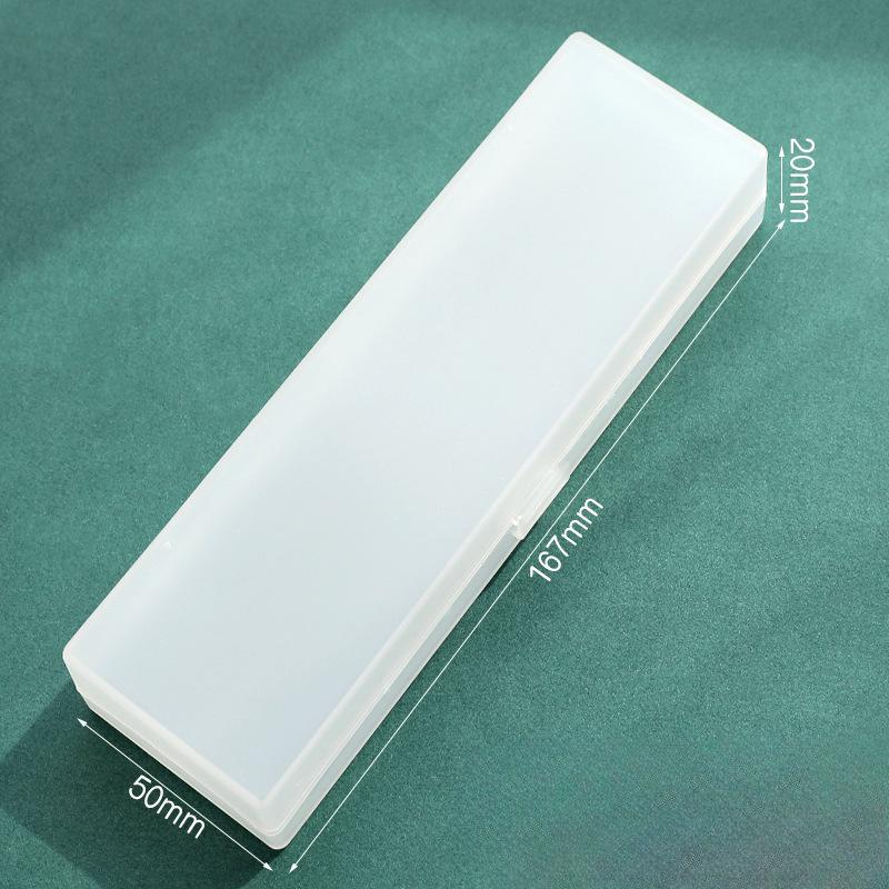 1 Piece Mini Pencil Pouch Small Fashion Simplicity Solid Color Series Pencil Case Back To School Lovely Stationery Storage Box