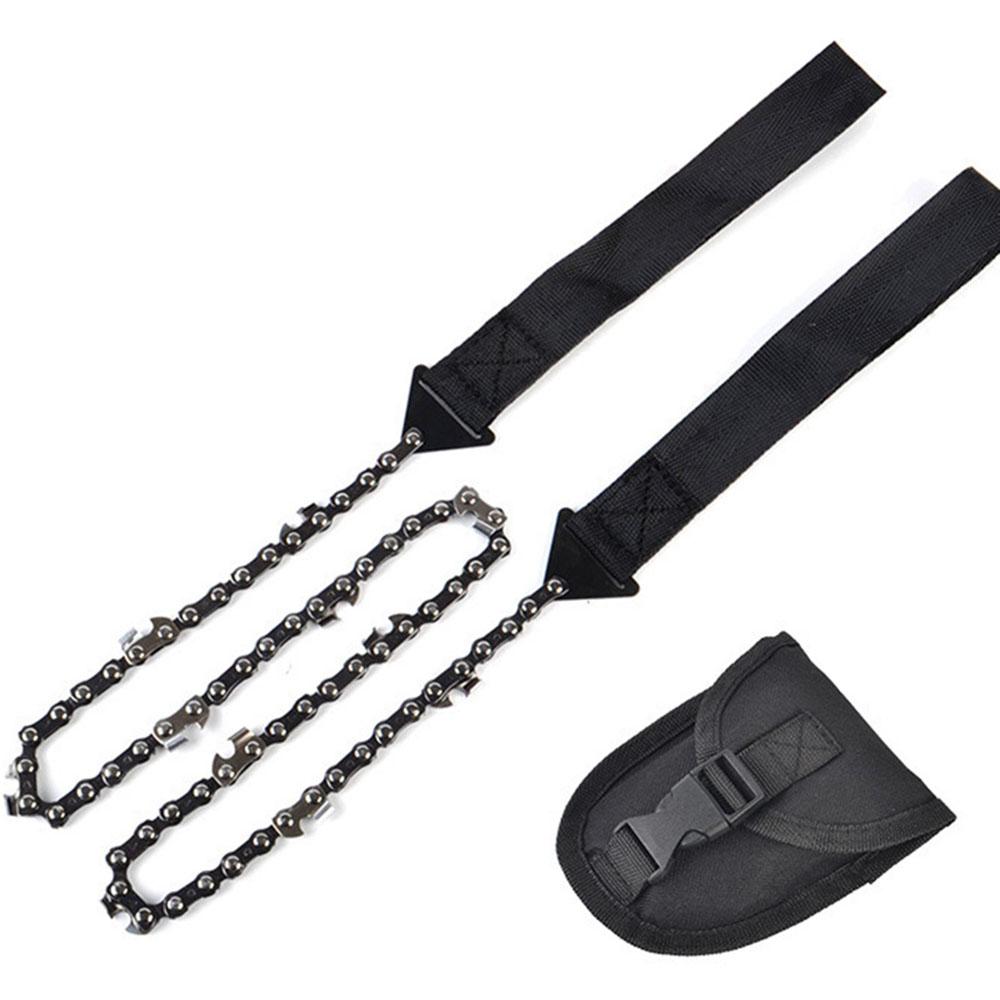 Pocket Chainsaw Rope Saw Hand Chain Saw for Tree Cutting Pocket Saw Chain Camping Saws Outdoor camping Equipment