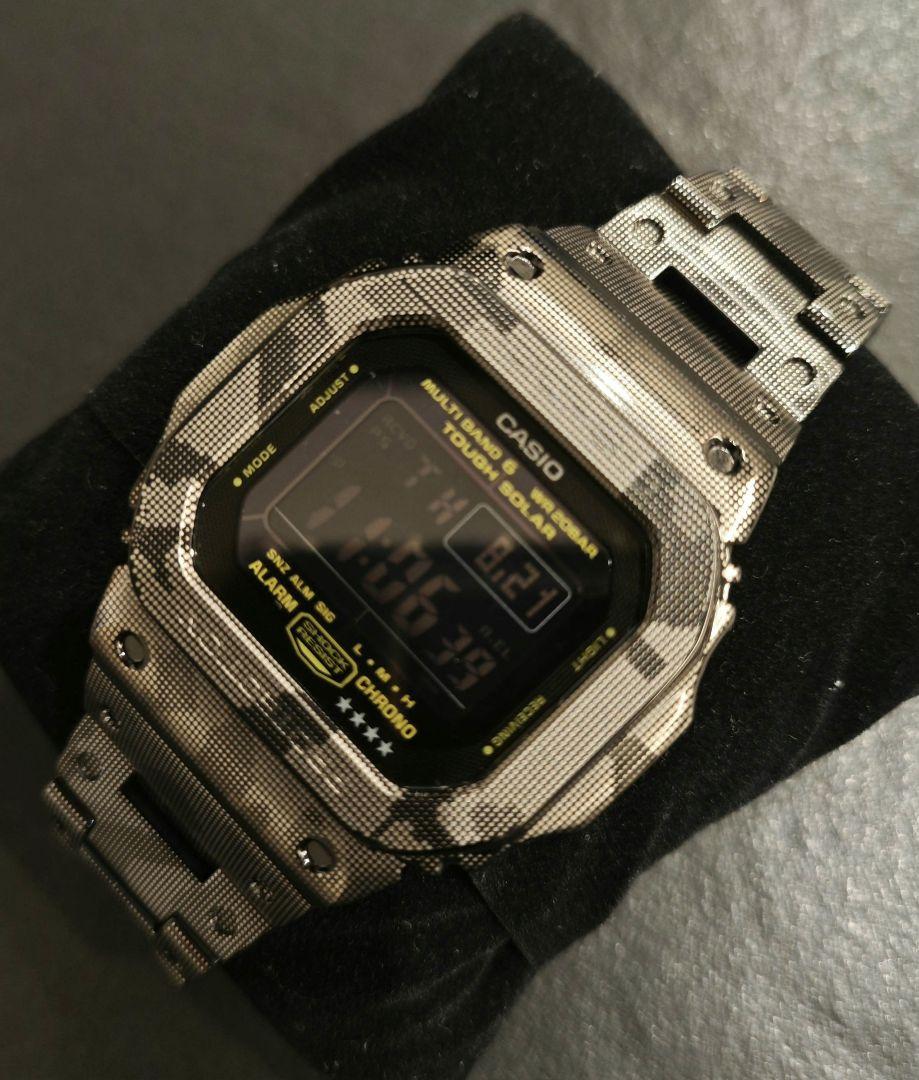 

[Б/У] G-Shock Металлический Кастом Модель GWM5610 Камуфляж