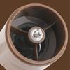 Clear Powder Container Manual Coffee Grinder Adjustable Grind Coffee Bean Grinder  Outdoors Travel
