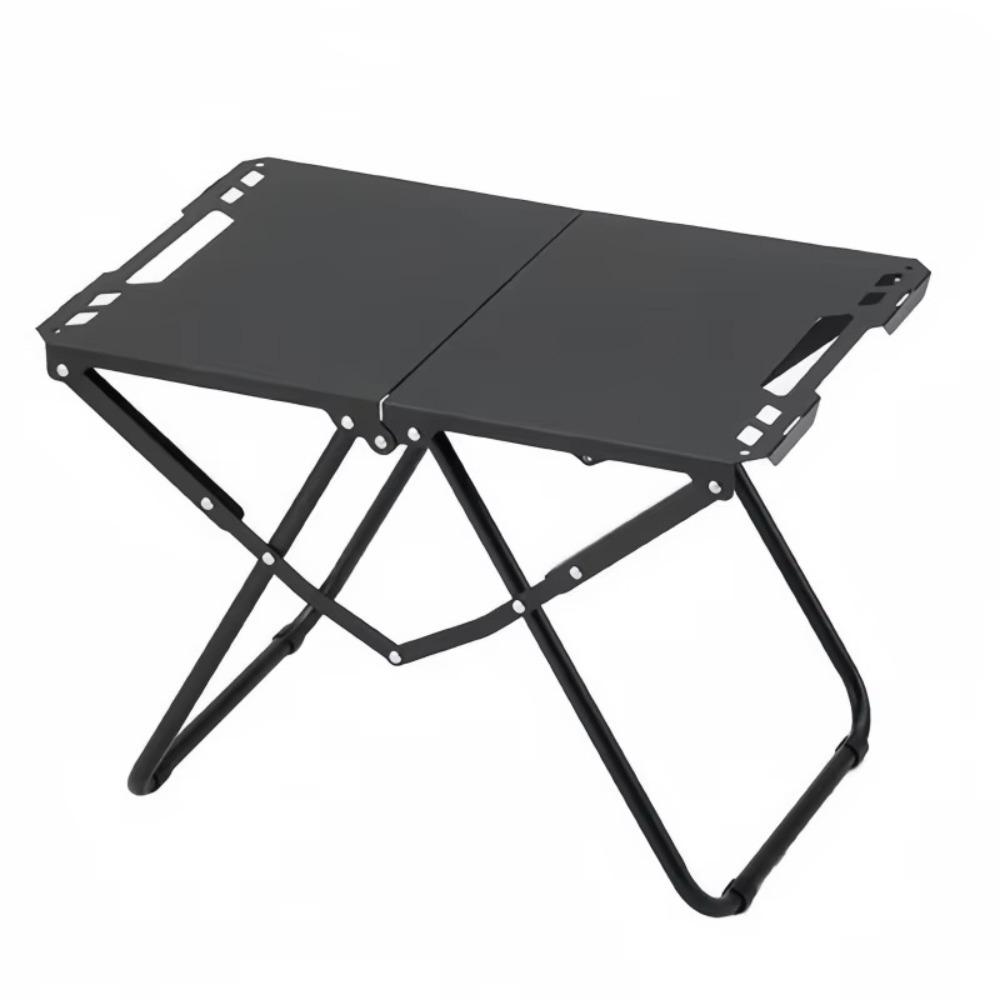 

High Quality Heavy Duty Camping Table Quick Open Design Edge Hollowing Foldable Table Waterproof Hangable Portable Table Beach