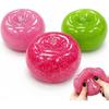 Želé jablko Slime Hračka Míč Mačkací hračka - Měkká senzorická hračka pro úlevu od stresu, Mochi míček pro úlevu od tlaku pro děti i dospělé, Zábavná dekompresní vychytávka